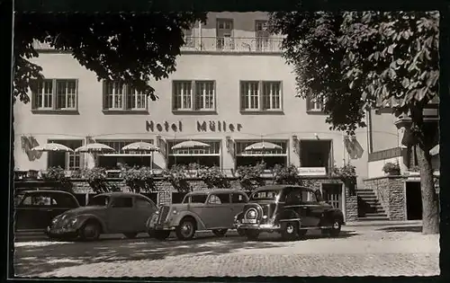 AK Cochem /Mosel, Hotel Müller, Bes. Karl Müller