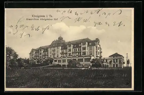 AK Königstein i. T., Grand-Hotel Königsteiner Hof