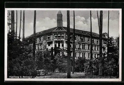 AK Vogelsang b. Gommern, Pavillon III
