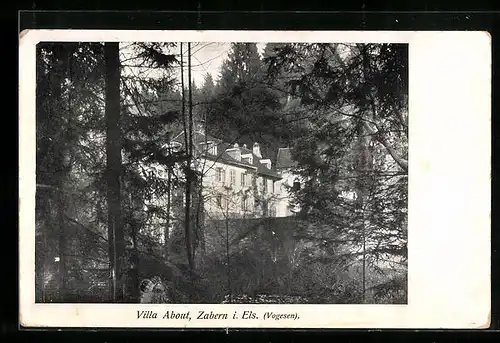 AK Zabern i. Els., Villa About