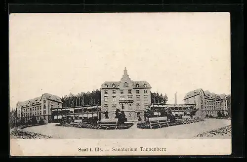 AK Saal, Sanatorium Tannenberg