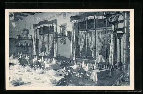 AK Obernai, Salon de l`Auberge de la Cigogne