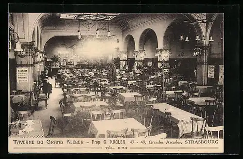 AK Strasbourg, Taverne du Grand Kleber, Grandes Arcades 47-49
