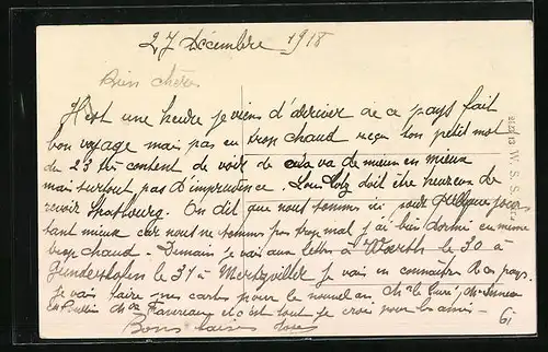 AK Sulz u. W., Partie b. d. Evangel. Kirche