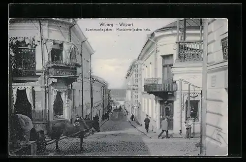 AK Wiborg-Wiipuri, Svartmunkegatan & Mustainveljesten katu