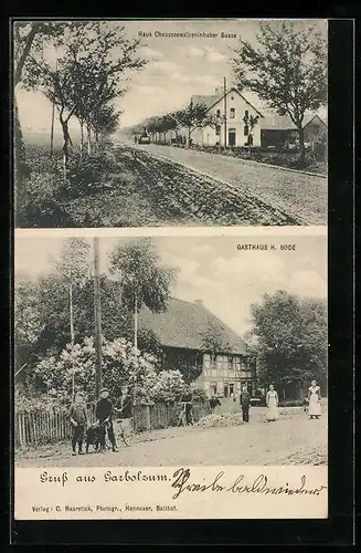 AK Garbolzum, Gasthaus H. Bode, Haus Busse