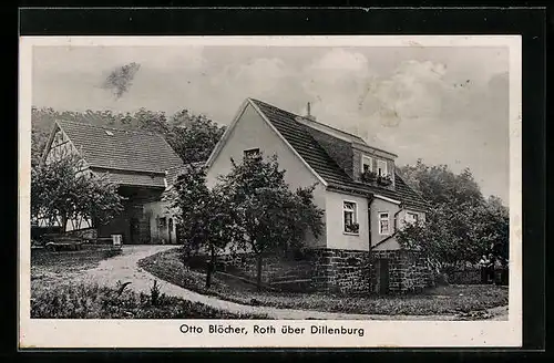 AK Roth /Dillkreis, Haus des Otto Blöcher