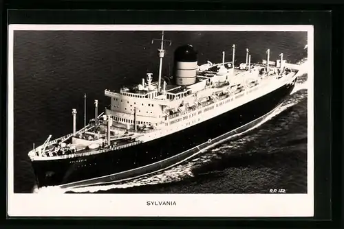 AK Passagierschiff Sylvania auf Fahrt