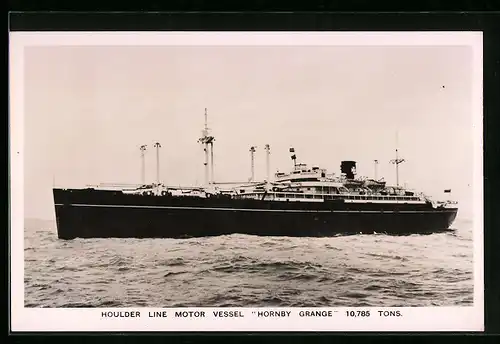 AK Passagierschiff Hornby Grange, Houlder Line Motor Vessel
