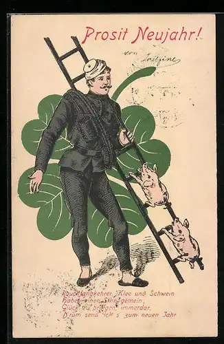 AK Schornsteinfeger bringt Glück, Kleeblatt