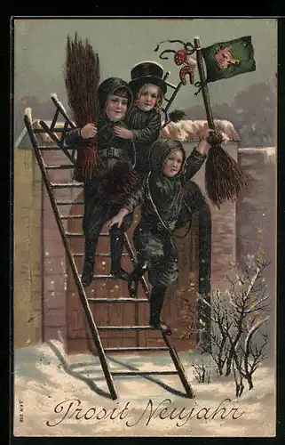 AK Bonne Année, Kleine Schornsteinfeger