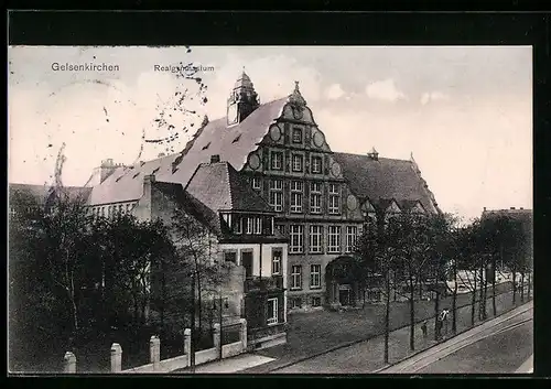 AK Gelsenkirchen, Blick auf Realgymnasium