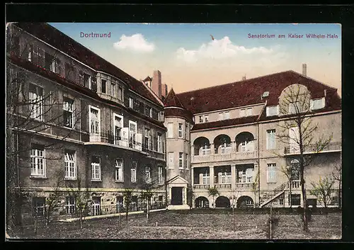 AK Dortmund, Sanatorium am Kaiser Wilhelm-Hain