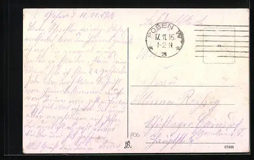 AK Posen, Wilhelmplatz