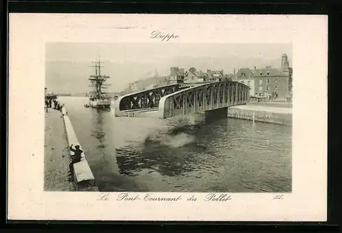 AK Dieppe, Le Pont Cournant de Pollet