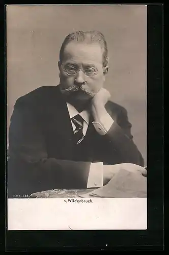 AK Portrait von v. Wildenbruch
