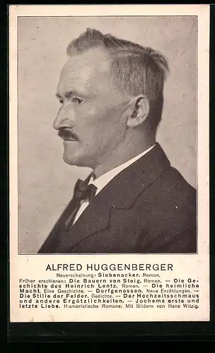 AK Alfred Huggenberger im Profil