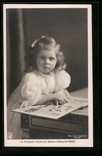 AK I. H. Prinzessin Sibylla von Sachsen-Coburg-Gotha