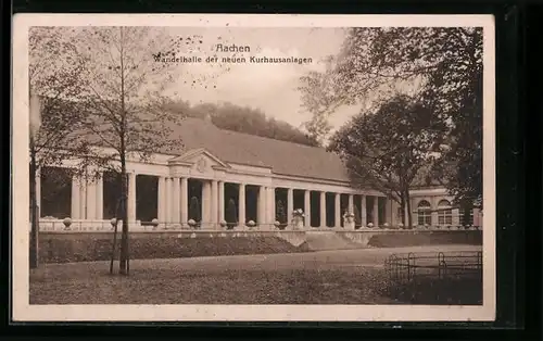 AK Aachen, Wandelhalle der neuen Kurhausanlagen