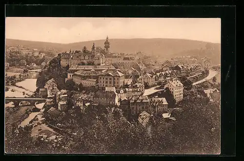 AK Weilburg, Totalansicht mit Schloss