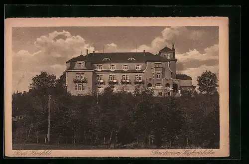 AK Bad Hersfeld, Sanatorium Wigbertshöhe