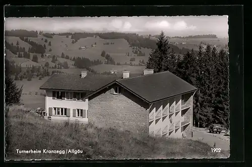 AK Kranzegg /Allgäu, Turnerheim mit Umgebung