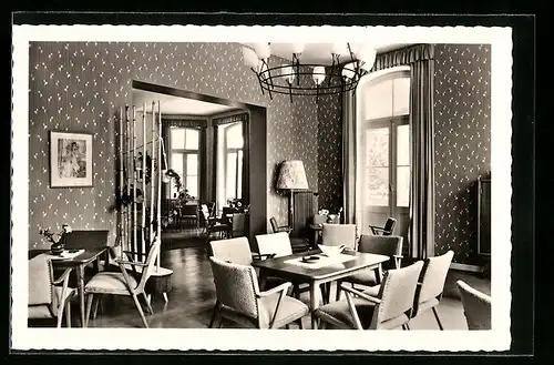 AK Bad Salzuflen, Deutsches Rotes Kreuz, Kurheim, Sophienstrasse 5, Innenansicht