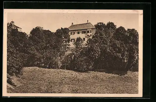 AK Neuburg a. Inn, Feste Neuburg, Binderei, Westteil der Kernburg