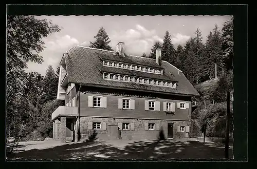 AK Sand über Bühl /Baden, Naturfreundehaus Badener Höhe