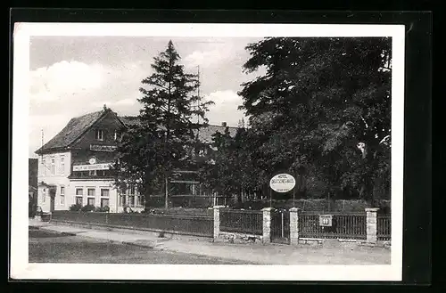 AK Bad Harzburg /Büntheim, Hotel Deutsches Haus von Gerhard Herbst