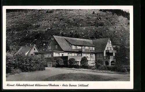 AK Wildemann /Oberharz, Gasthaus Bremer Schlüssel