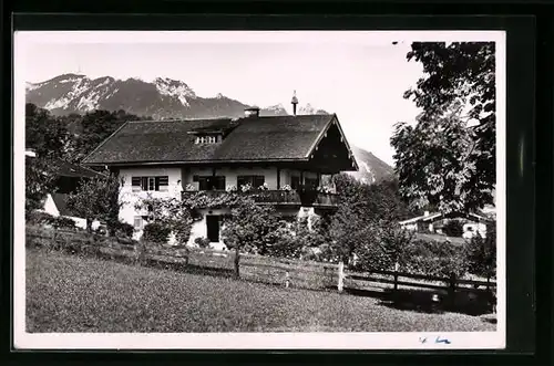AK Bischofswiesen b. Berchtesgaden, Pension Landhaus Dinzler