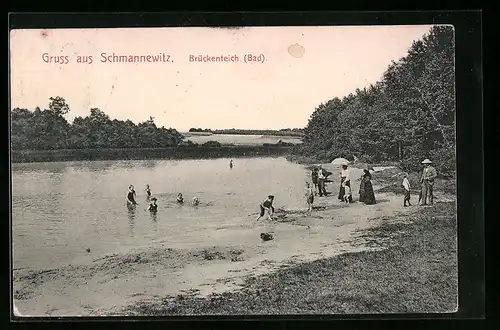 AK Schmannewitz, Brückenteich Bad