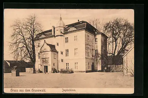 AK Berlin-Grunewald, Jagdschloss