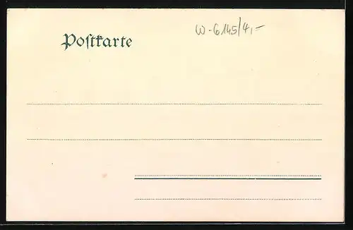 AK Lindenfels i. O., Teilansicht mit Kirche