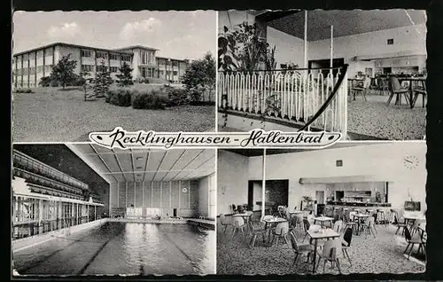 AK Recklinghausen, das Hallenbad von innen