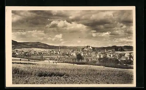 AK Henfenfeld b. Hersbruck /Mfr., Ortsansicht aus der Ferne