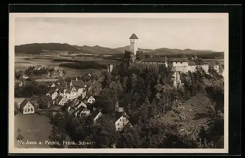 AK Neuhaus a. Pegnitz, Blick auf den Ort