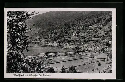 AK Neustadt a. d. Weinstrasse, Blick auf das Stadion