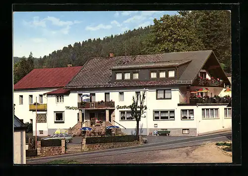 AK Oberwarmensteinach /Fichtelgebirge, Gasthof Goldener Stern