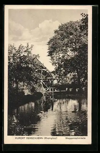 AK Bergzabern /Rheinpf., Die Wappenschmiede