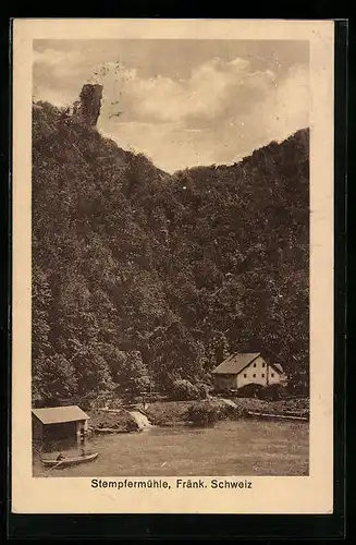 AK Stempfermühle /Fränk. Schweiz, Ortsansicht aus der Vogelschau