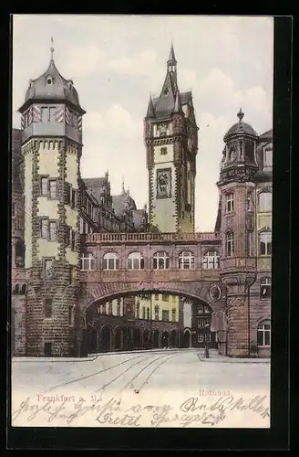 AK Frankfurt a. M., Das Rathaus