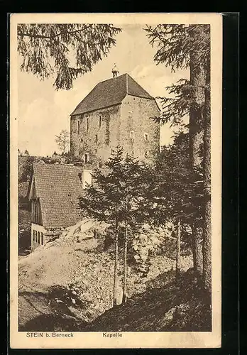 AK Amt Stein bei Berneck, Die Kapelle