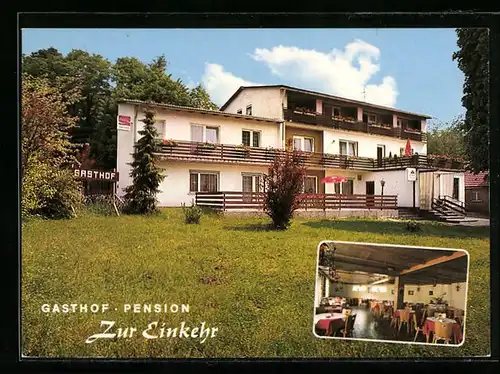 AK Bärnfels /Fränkische Schweiz, Gasthof-Pension Zur Einkehr, Bes.: Fam. Maier