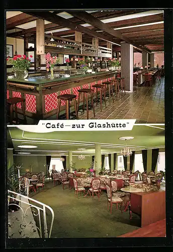 AK Bad Driburg, Cafe zur Glashütte