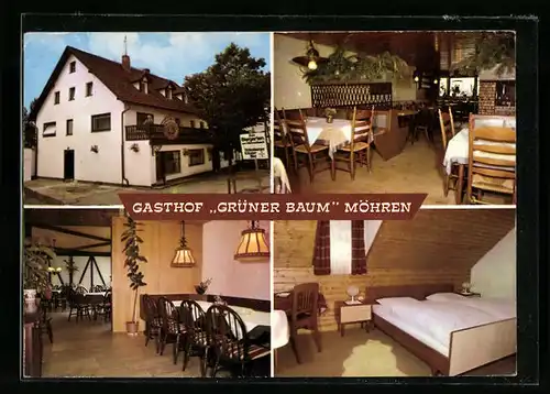 AK Treuchtlingen-Möhren, Gasthof Grüner Baum