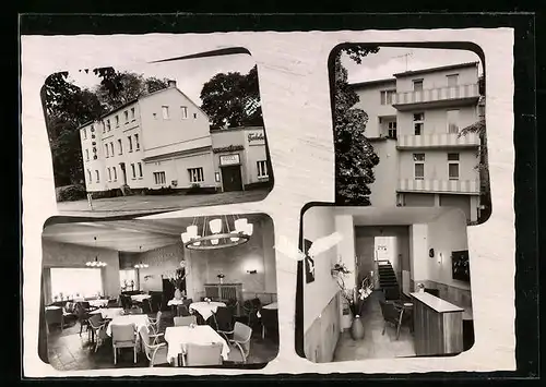 AK Bad Driburg /Westf., Hotel Pension Teutoburger Hof