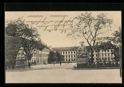 AK Ludwigsburg, Infanterie-Kaserne