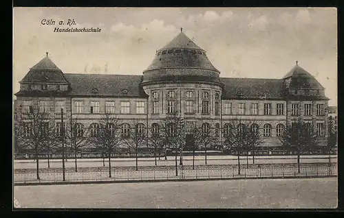 AK Köln-Neustadt, Blick auf Handelshochschule